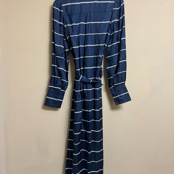 NWT Vineyard Vines Silk Twill Dress - Picture 5 of 7
